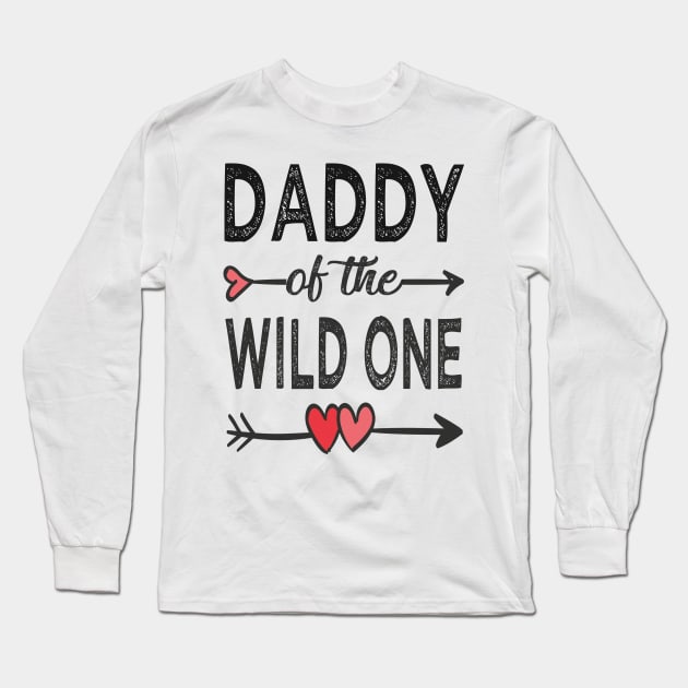 daddy of the wild one Long Sleeve T-Shirt by Bagshaw Gravity